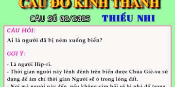 CÂU SỐ 02/2025 – DÀNH CHO THIẾU NHI