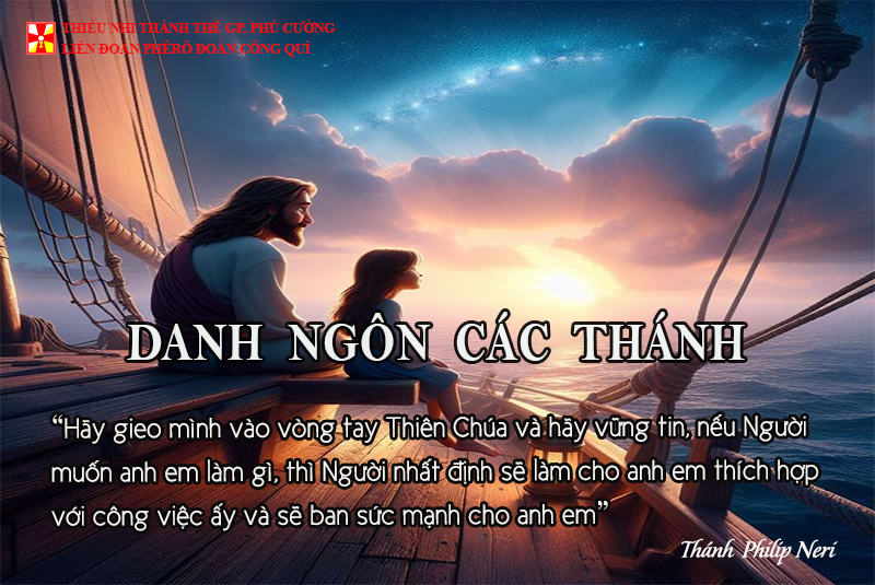 DANH NGÔN CÁC THÁNH