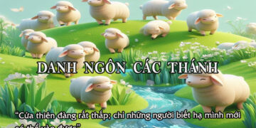 DANH NGÔN CÁC THÁNH