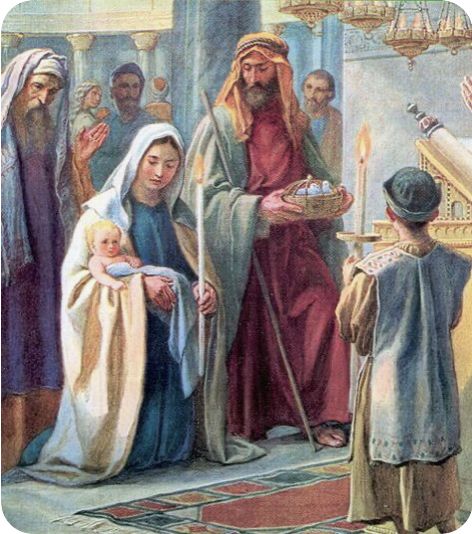 LỊCH SỬ NGÀY LỄ DÂNG CHÚA GIÊ-SU TRONG ĐỀN THÁNH (LỄ NẾN)