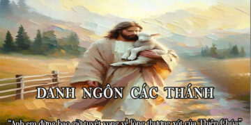 DANH NGÔN CÁC THÁNH