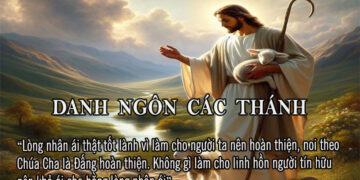 DANH NGÔN CÁC THÁNH