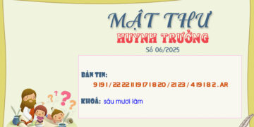 MẬT THƯ SỐ 06/2025 – DÀNH CHO HUYNH TRƯỞNG