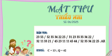MẬT THƯ SỐ 06/2025 – DÀNH CHO THIẾU NHI
