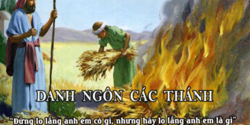 DANH NGÔN CÁC THÁNH