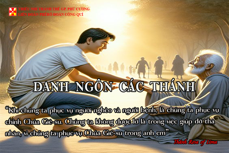 DANH NGÔN CÁC THÁNH