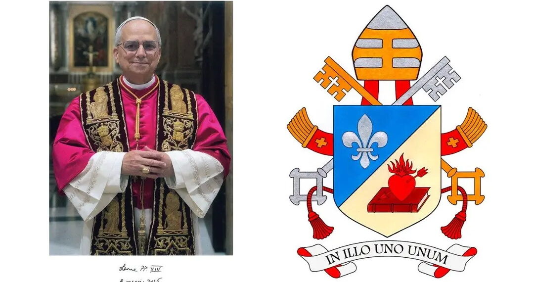 CHÂM NGÔN VÀ HUY HIỆU CỦA ĐỨC GIÁO HOÀNG LÊÔ XIV