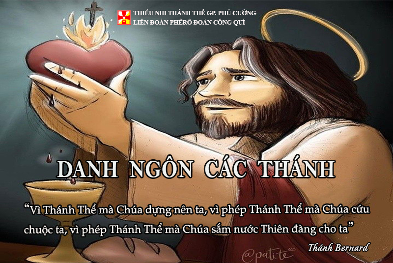 DANH NGÔN CÁC THÁNH