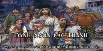DANH NGÔN CÁC THÁNH
