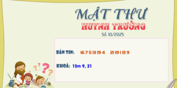 MẬT THƯ SỐ 10/2025 – DÀNH CHO HUYNH TRƯỞNG