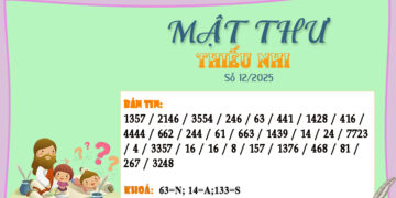 MẬT THƯ SỐ 12/2025 – DÀNH CHO THIẾU NHI