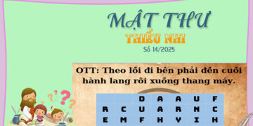 MẬT THƯ SỐ 14/2025 – DÀNH CHO THIẾU NHI