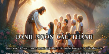 DANH NGÔN CÁC THÁNH
