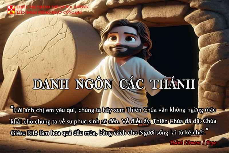 DANH NGÔN CÁC THÁNH