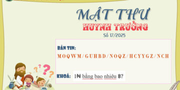 MẬT THƯ SỐ 17/2025 – DÀNH CHO HUYNH TRƯỞNG