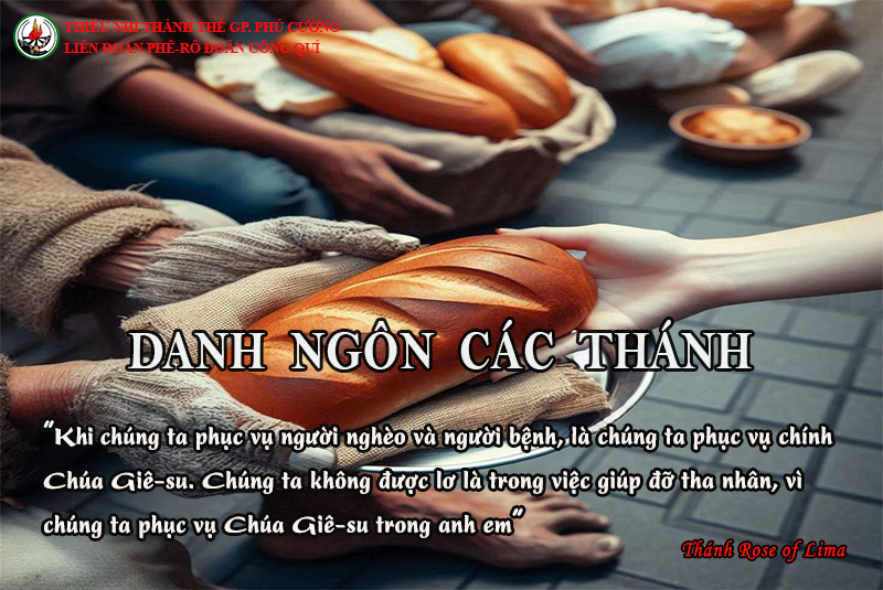 DANH NGÔN CÁC THÁNH