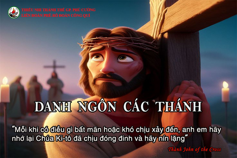DANH NGÔN CÁC THÁNH