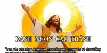 DANH NGÔN CÁC THÁNH