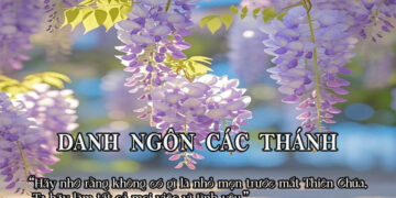 DANH NGÔN CÁC THÁNH