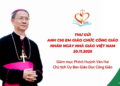 THƯ GỬI ANH CHỊ EM GIÁO CHỨC CÔNG GIÁO NHÂN NGÀY NHÀ GIÁO VIỆT NAM 20/11/2025
