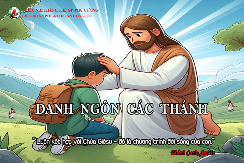 DANH NGÔN CÁC THÁNH