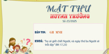 MẬT THƯ SỐ 23/2025 – DÀNH CHO HUYNH TRƯỞNG