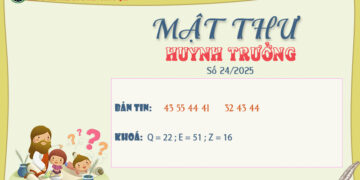 MẬT THƯ SỐ 24/2025 – DÀNH CHO HUYNH TRƯỞNG