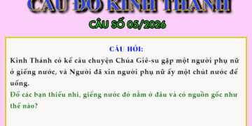 CÂU SỐ 05/2026 – DÀNH CHO THIẾU NHI