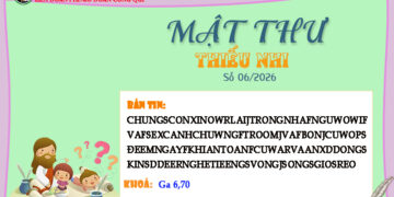 MẬT THƯ SỐ 06/2026 – DÀNH CHO THIẾU NHI