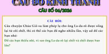 CÂU SỐ 06/2026 – DÀNH CHO THIẾU NHI