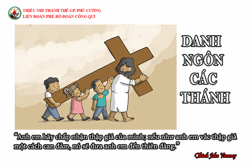 DANH NGÔN CÁC THÁNH