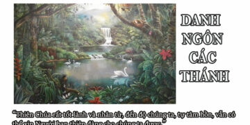 DANH NGÔN CÁC THÁNH
