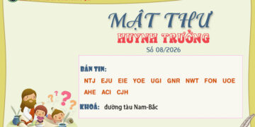MẬT THƯ SỐ 08/2026 – DÀNH CHO HUYNH TRƯỞNG