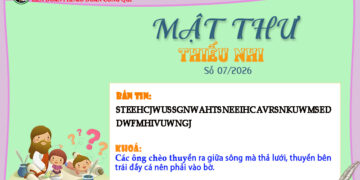 MẬT THƯ SỐ 07/2026 – DÀNH CHO THIẾU NHI