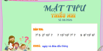 MẬT THƯ SỐ 08/2026 – DÀNH CHO THIẾU NHI