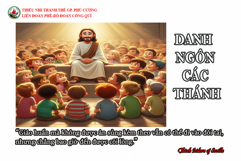 DANH NGÔN CÁC THÁNH