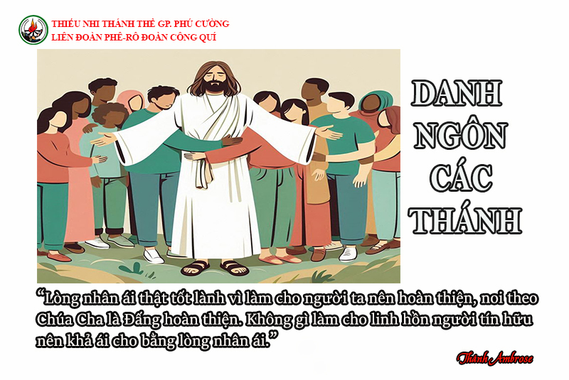 DANH NGÔN CÁC THÁNH