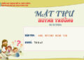 MẬT THƯ SỐ 10/2026 – DÀNH CHO HUYNH TRƯỞNG