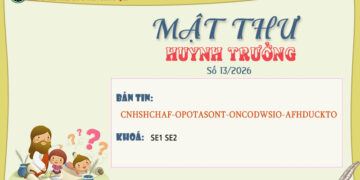 MẬT THƯ SỐ 13/2026 – DÀNH CHO HUYNH TRƯỞNG