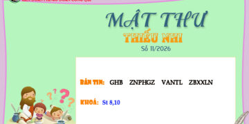 MẬT THƯ SỐ 11/2026 – DÀNH CHO THIẾU NHI