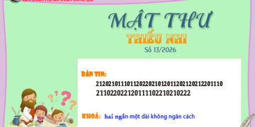 MẬT THƯ SỐ 13/2026 – DÀNH CHO THIẾU NHI