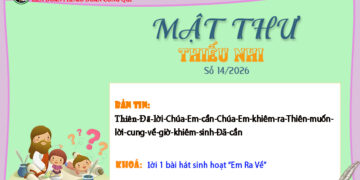 MẬT THƯ SỐ 14/2026 – DÀNH CHO THIẾU NHI