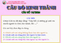 CÂU SỐ 15/2026 – DÀNH CHO THIẾU NHI