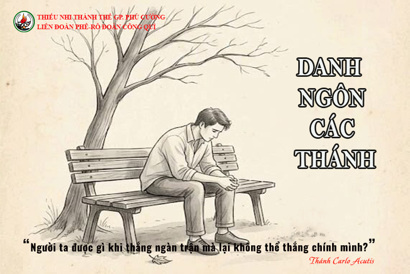 DANH NGÔN CÁC THÁNH