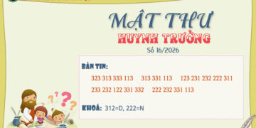 MẬT THƯ SỐ 16/2026 – DÀNH CHO HUYNH TRƯỞNG