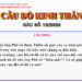 CÂU SỐ 16/2026 – DÀNH CHO HUYNH TRƯỞNG