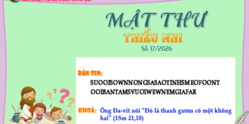 MẬT THƯ SỐ 17/2026 – DÀNH CHO THIẾU NHI