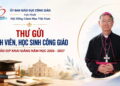 THƯ GỬI SINH VIÊN, HỌC SINH CÔNG GIÁO NHÂN DỊP KHAI GIẢNG NĂM HỌC 2026-2027