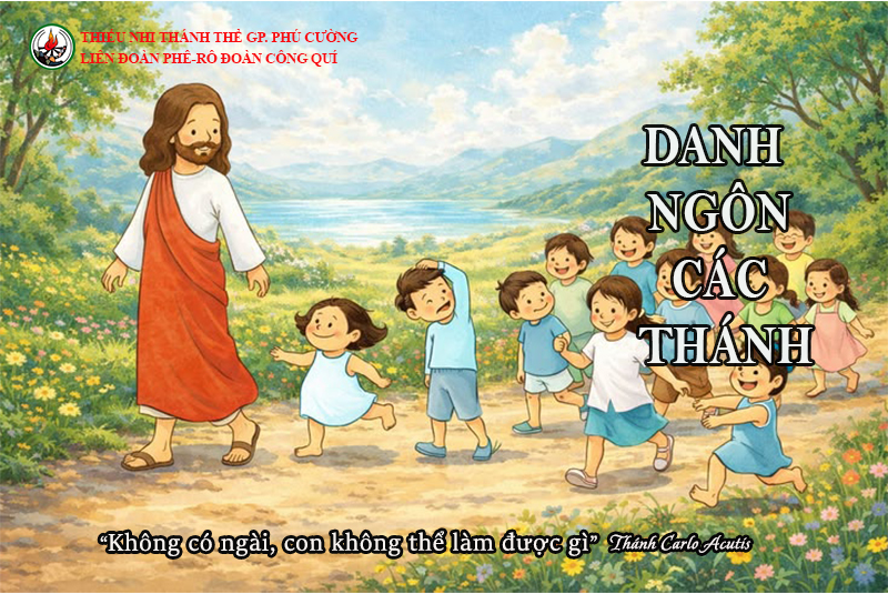 DANH NGÔN CÁC THÁNH